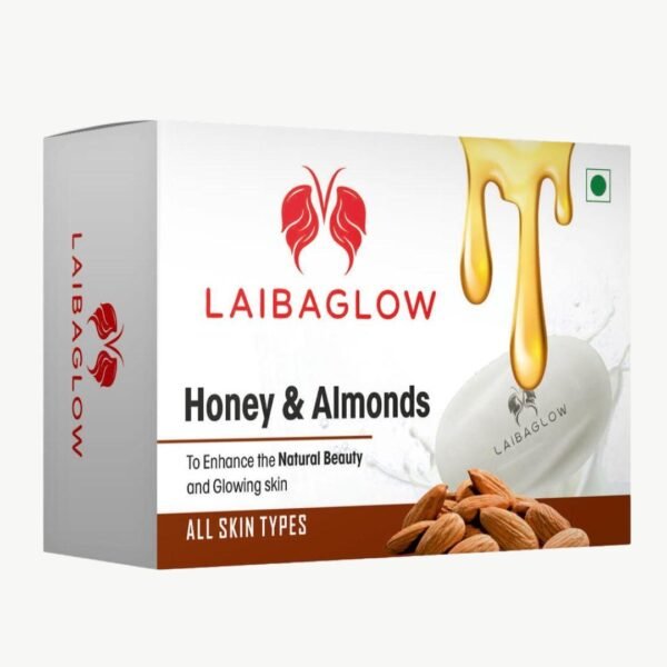 Best Honey & Almond Soap with natural nourishing ingredients for soft, smooth, healthy, and glowing skin care.