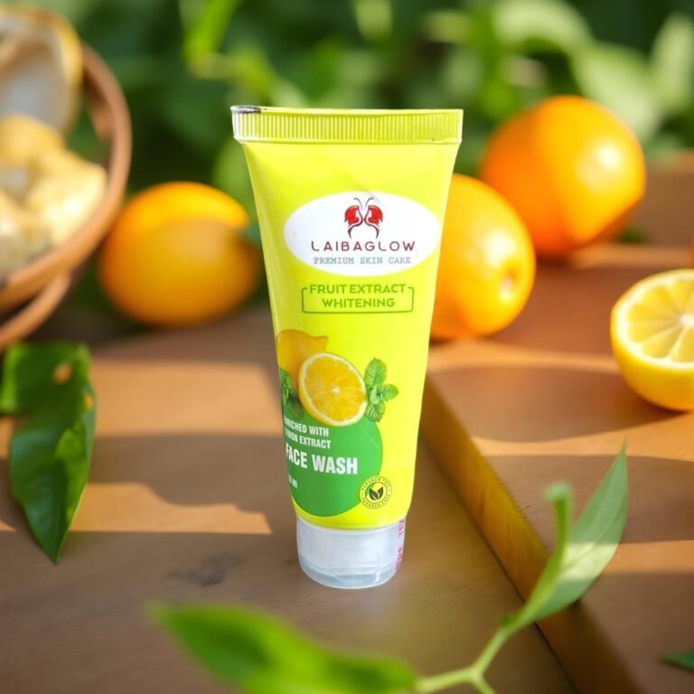 Laibaglow Best Lemon Face Wash for Skin Brightening